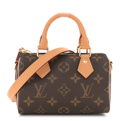 Louis Vuitton Monogram Nano Speedy Bandouliere 1 of 10