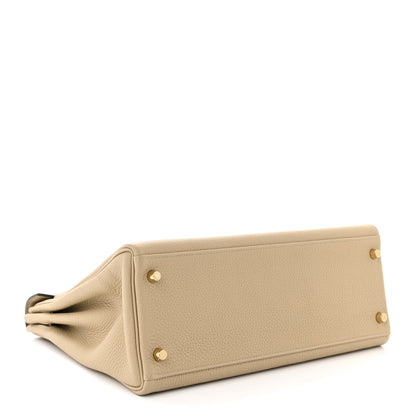Hermes Togo Kelly Retourne 32 Trench 4 of 11