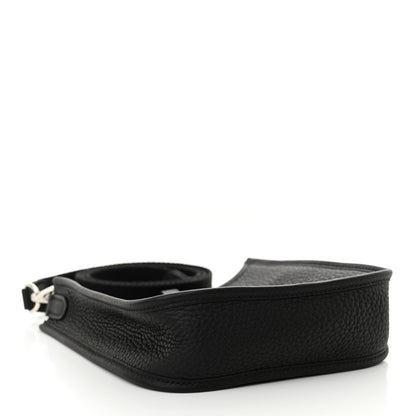 Hermes Taurillon Clemence Evelyne TPM Black 4 of 11