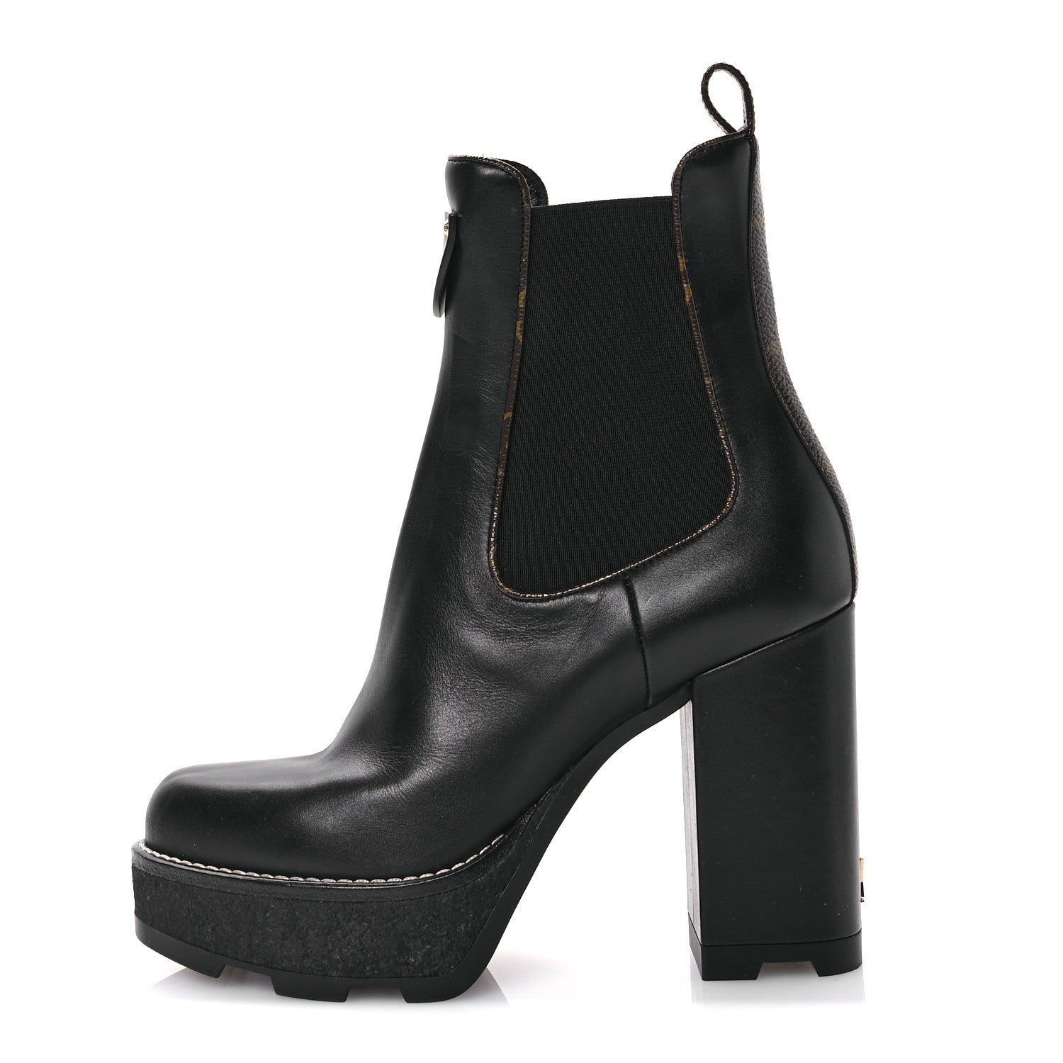 Louis Vuitton LV Beaubourge Ankle Boot 36.5 Black 1 of 8