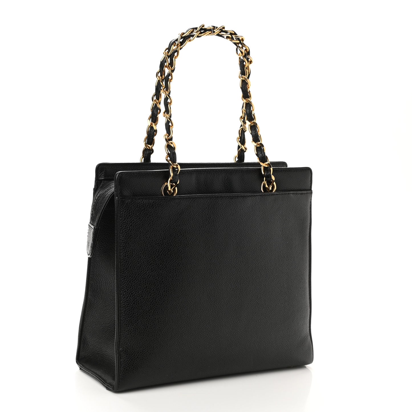 Caviar CC Shoulder Bag Black