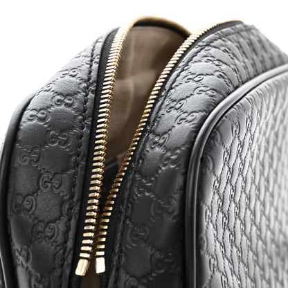 Gucci Microguccissima Mini Bree Messenger Bag Black 12 of 12