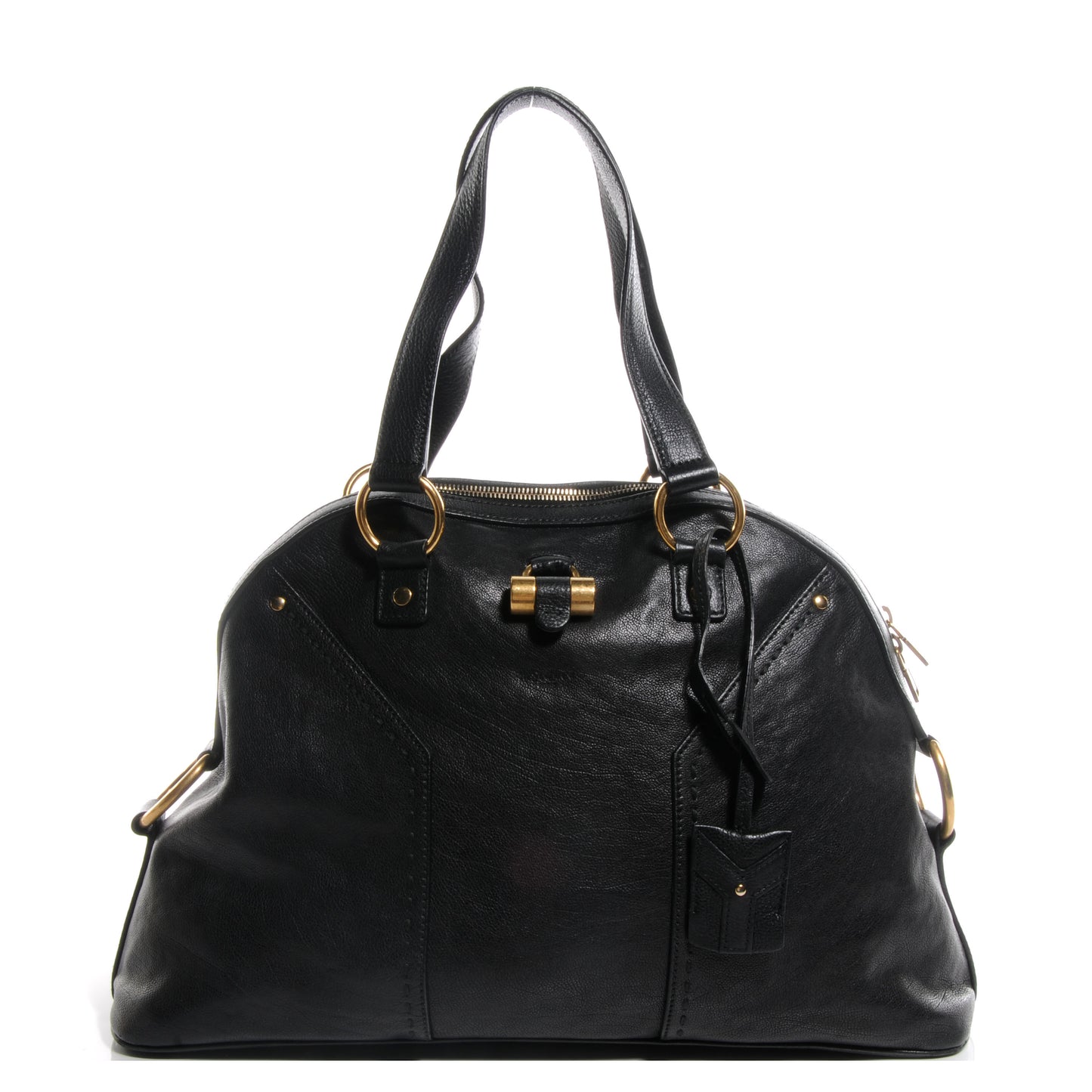 Leather Large Muse Black