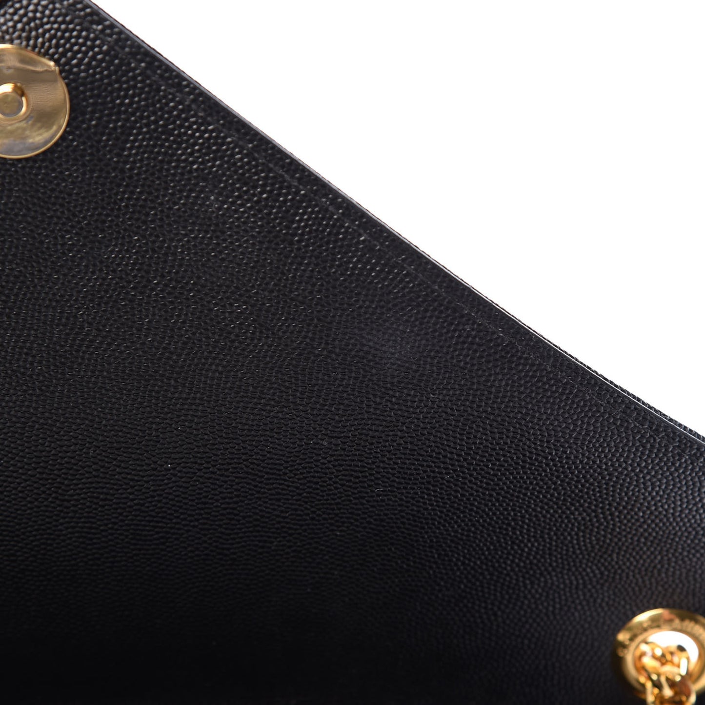Grain De Poudre Matelasse Chevron Large Monogram Satchel Black