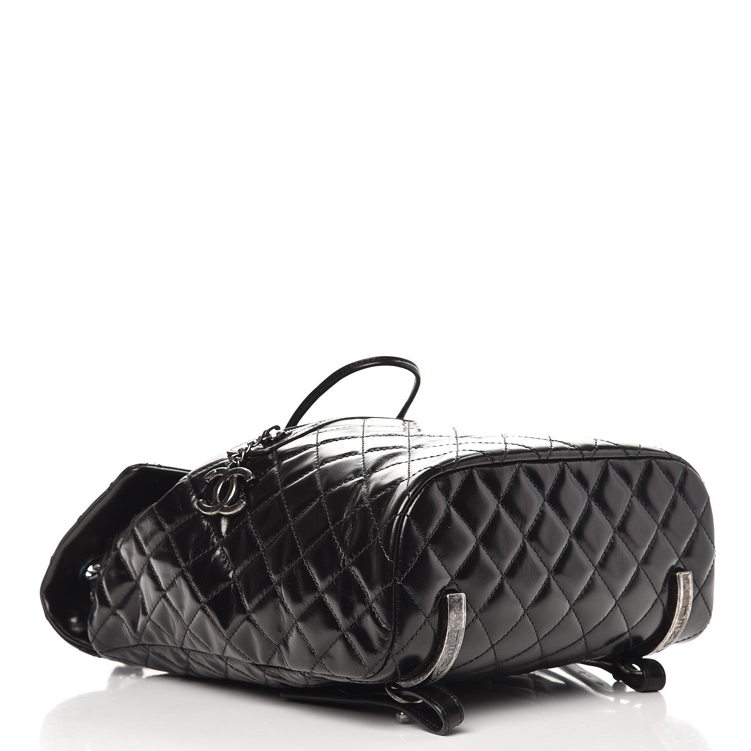 Chanel Calfskin Quilted Large Salzburg Mountain Backpack Black 5 of 8