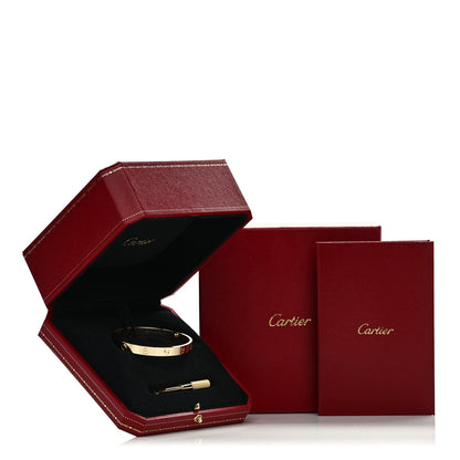 Cartier 18K Yellow Gold LOVE Bracelet 18 9 of 9