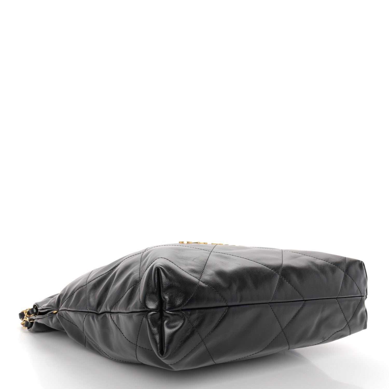 Chanel Shiny Calfskin Quilted Small Chanel 22 Black 5 of 11