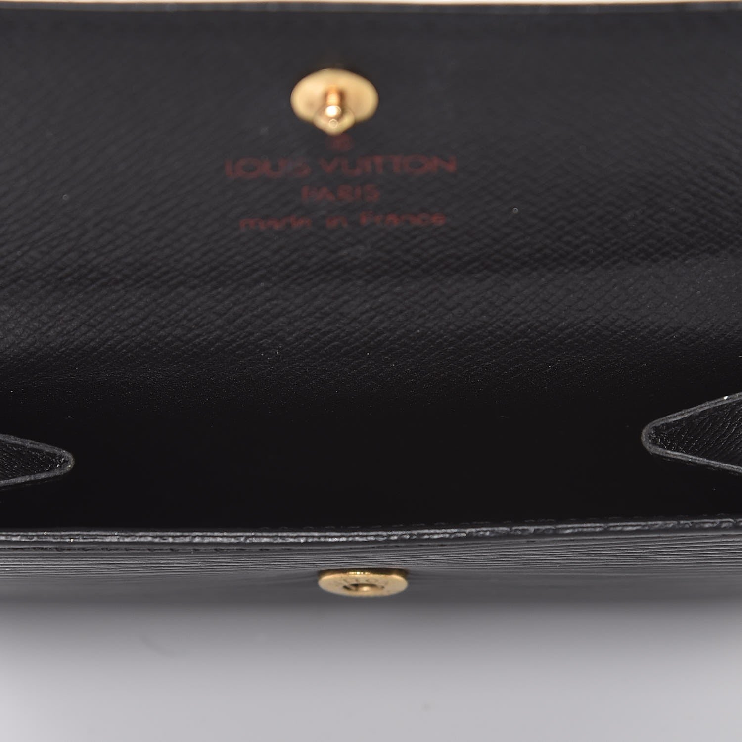 Louis Vuitton Epi Ludlow Wallet Black 5 of 8