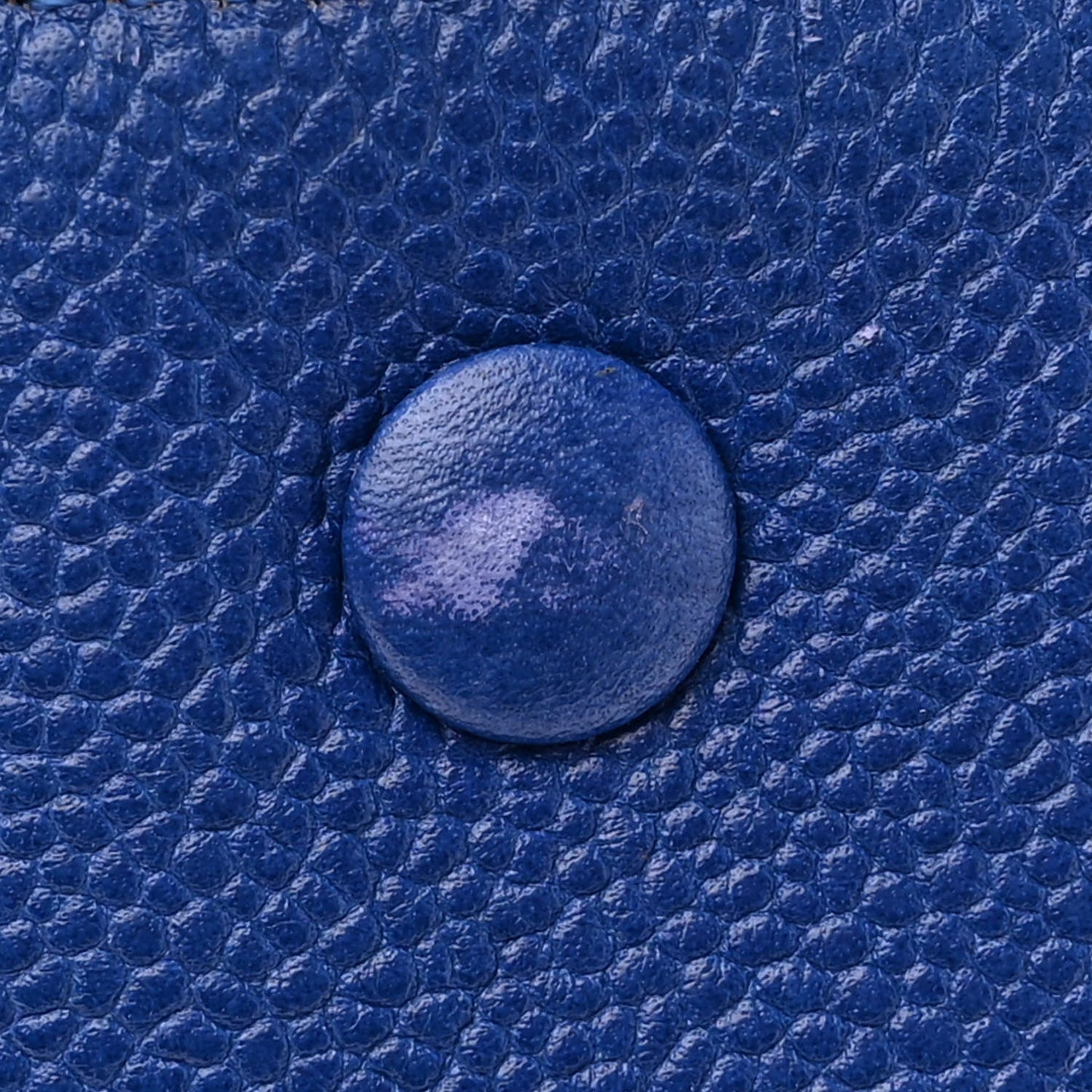 Caviar Quilted Easy Zip Flap Tote Blue