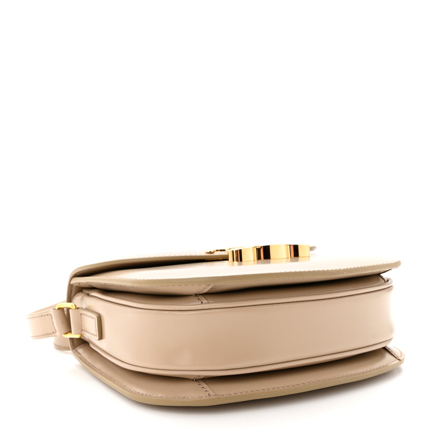 Shiny Calfskin Teen Besace Safari