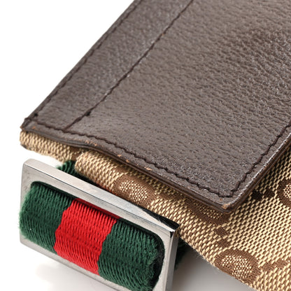 Gucci Monogram Web Belt Bag Dark Brown 11 of 12