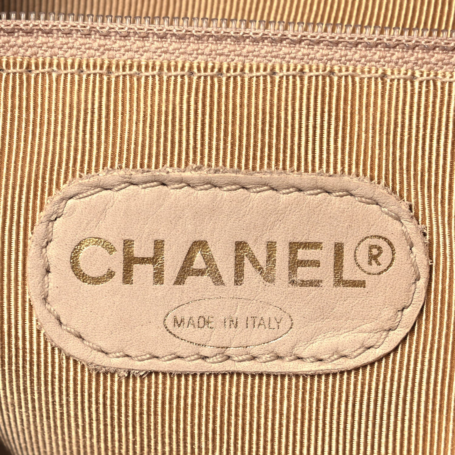 Chanel Caviar Quilted Flap Shoulder Bag Beige 5 of 11