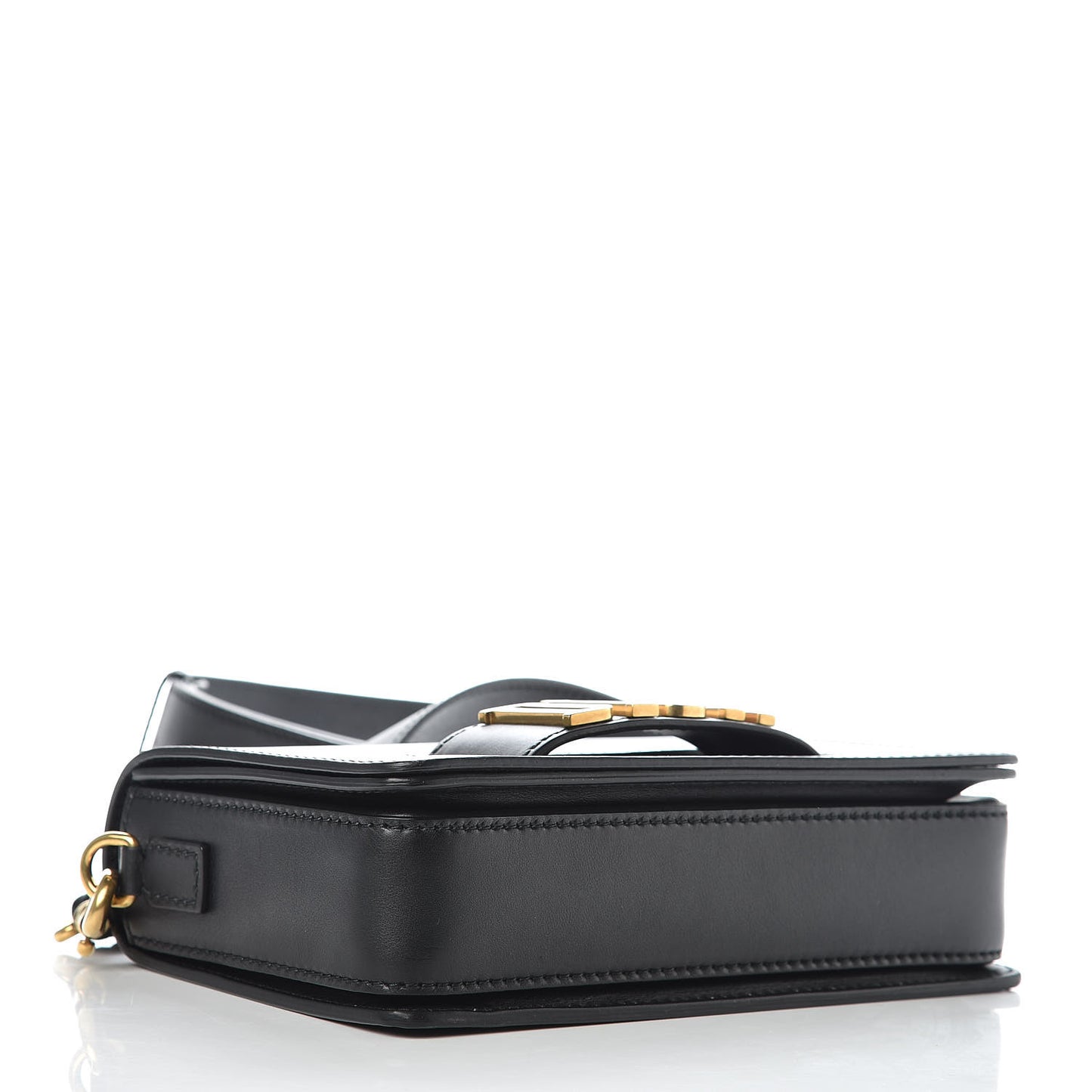 Smooth Calfskin Dio(r)evolution Flap Bag Black