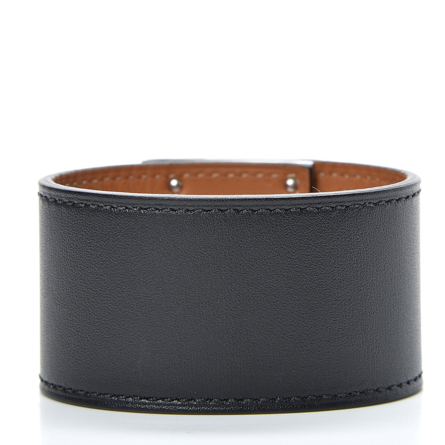 Hermes Chamonix Kelly Dog Bracelet Black 2 of 5