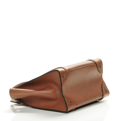 Celine Smooth Calfskin Mini Luggage Sienna 4 of 9