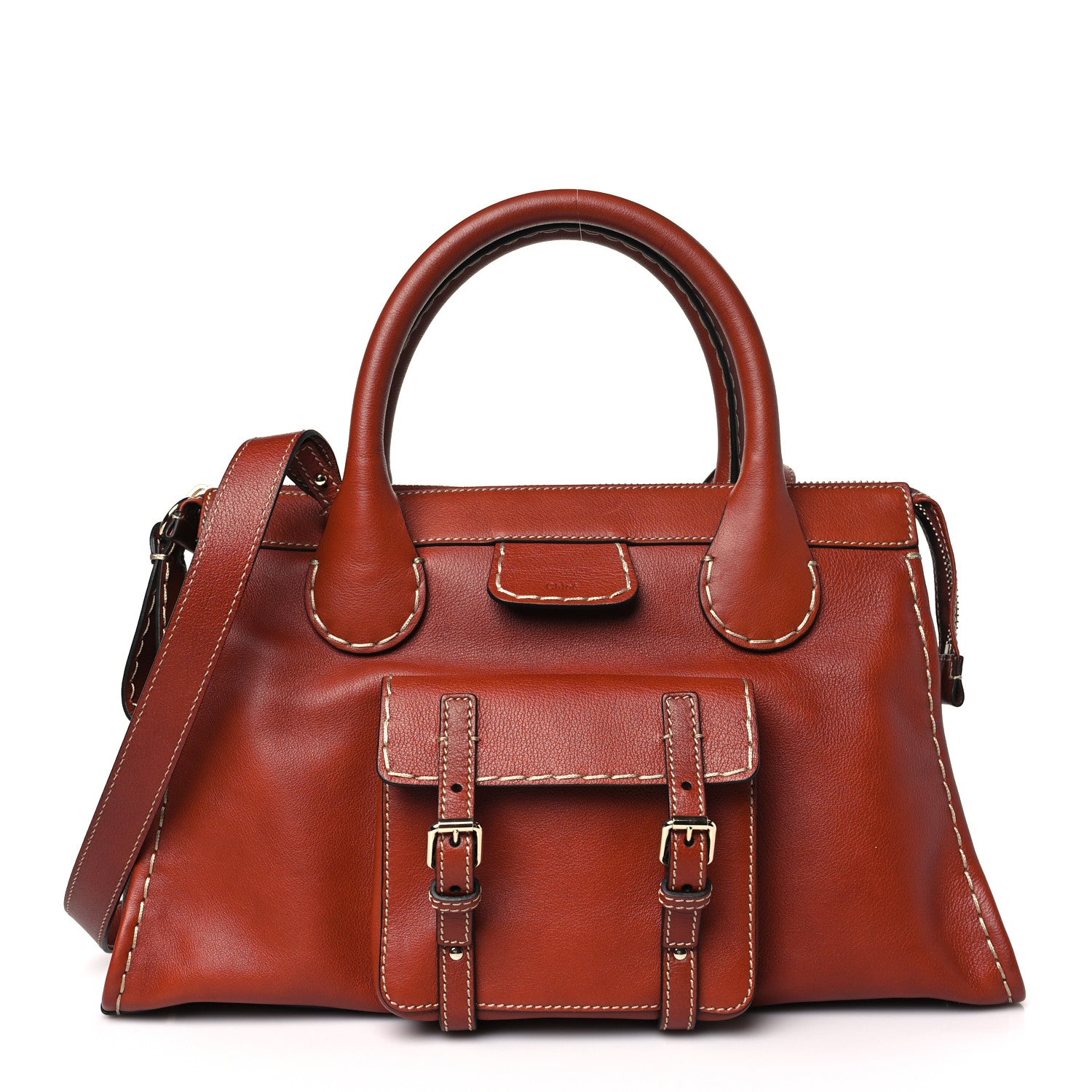 Chloe Buffalo Medium Edith Sepia Brown 1 of 9