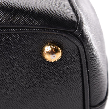 Prada Saffiano Medium Galleria Double Zip Tote Black 21 of 29