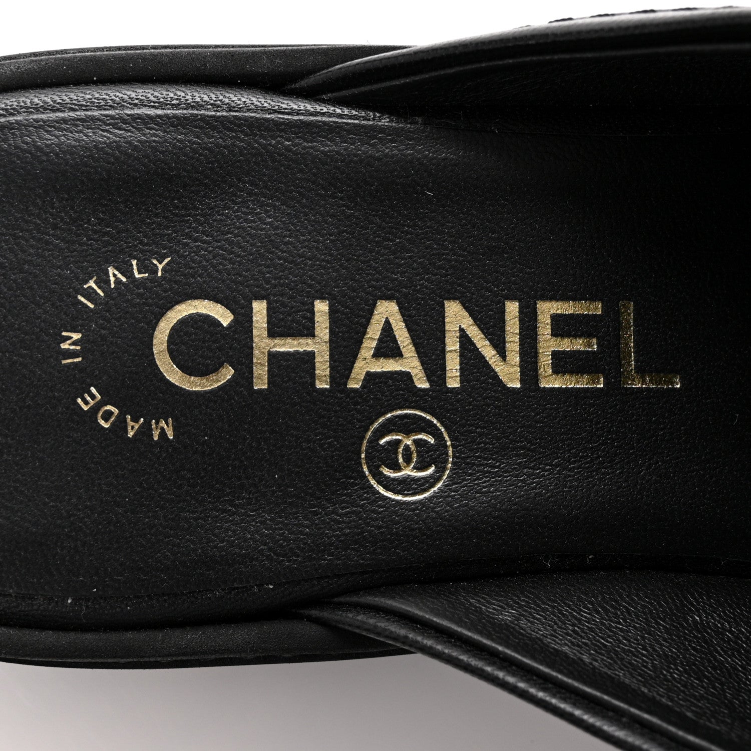 Chanel Lambskin Quilted CC Turnlock Mules 36 Black 7 of 12