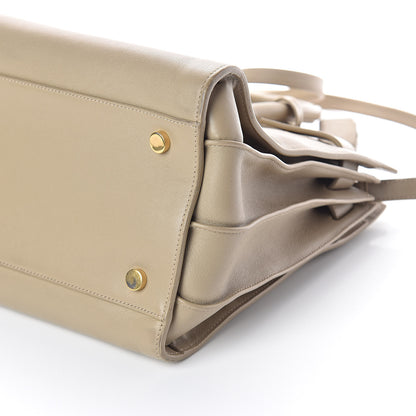 Saint Laurent Grained Calfskin Small Sac De Jour Dark Beige 11 of 11