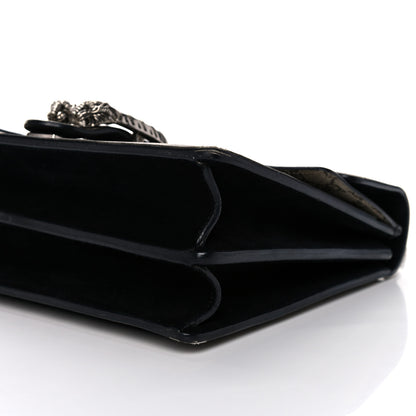 Gucci GG Supreme Monogram Medium Dionysus Shoulder Bag Black 9 of 13