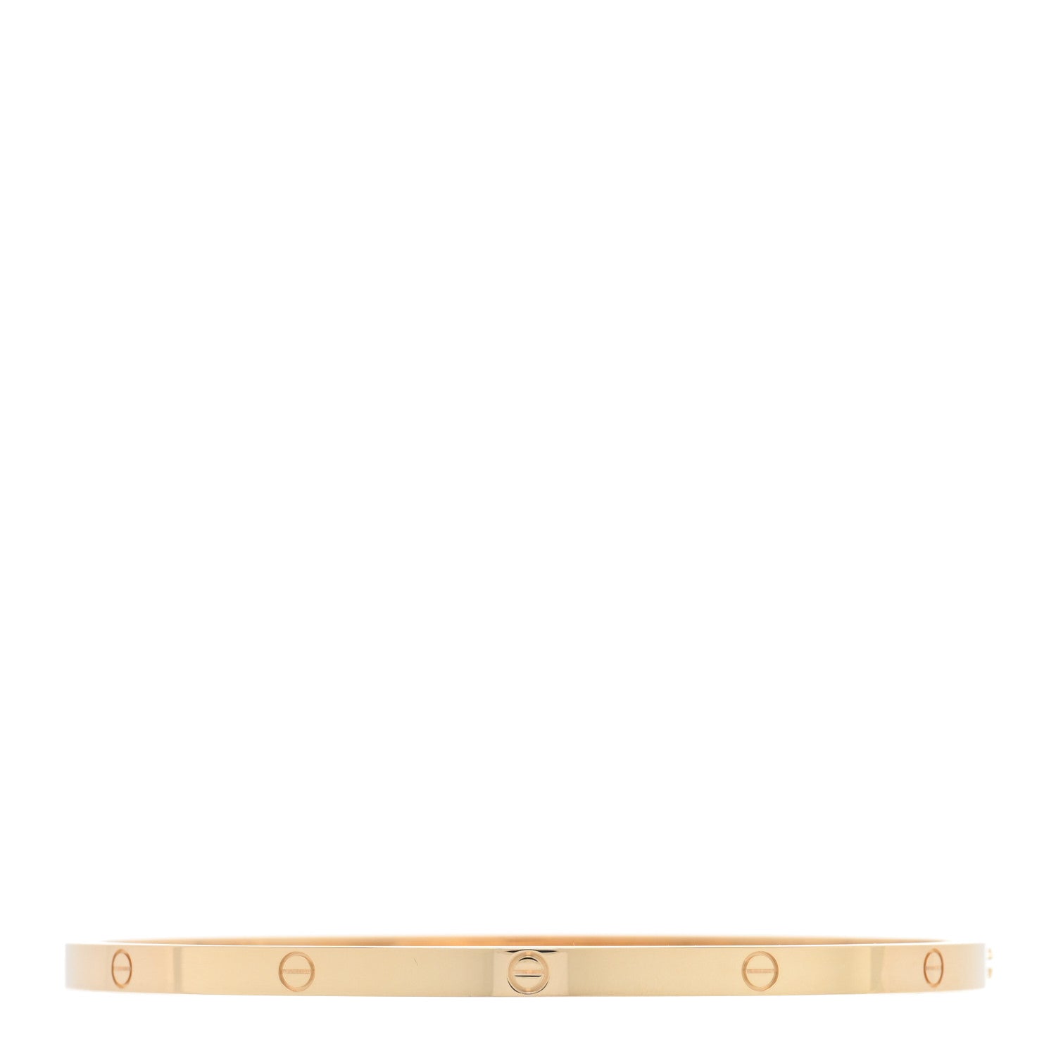 Cartier 18K Yellow Gold Small LOVE Bracelet 20 1 of 8