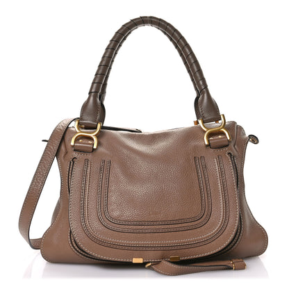 Chloe Calfskin Medium Marcie Satchel Nude 1 of 13
