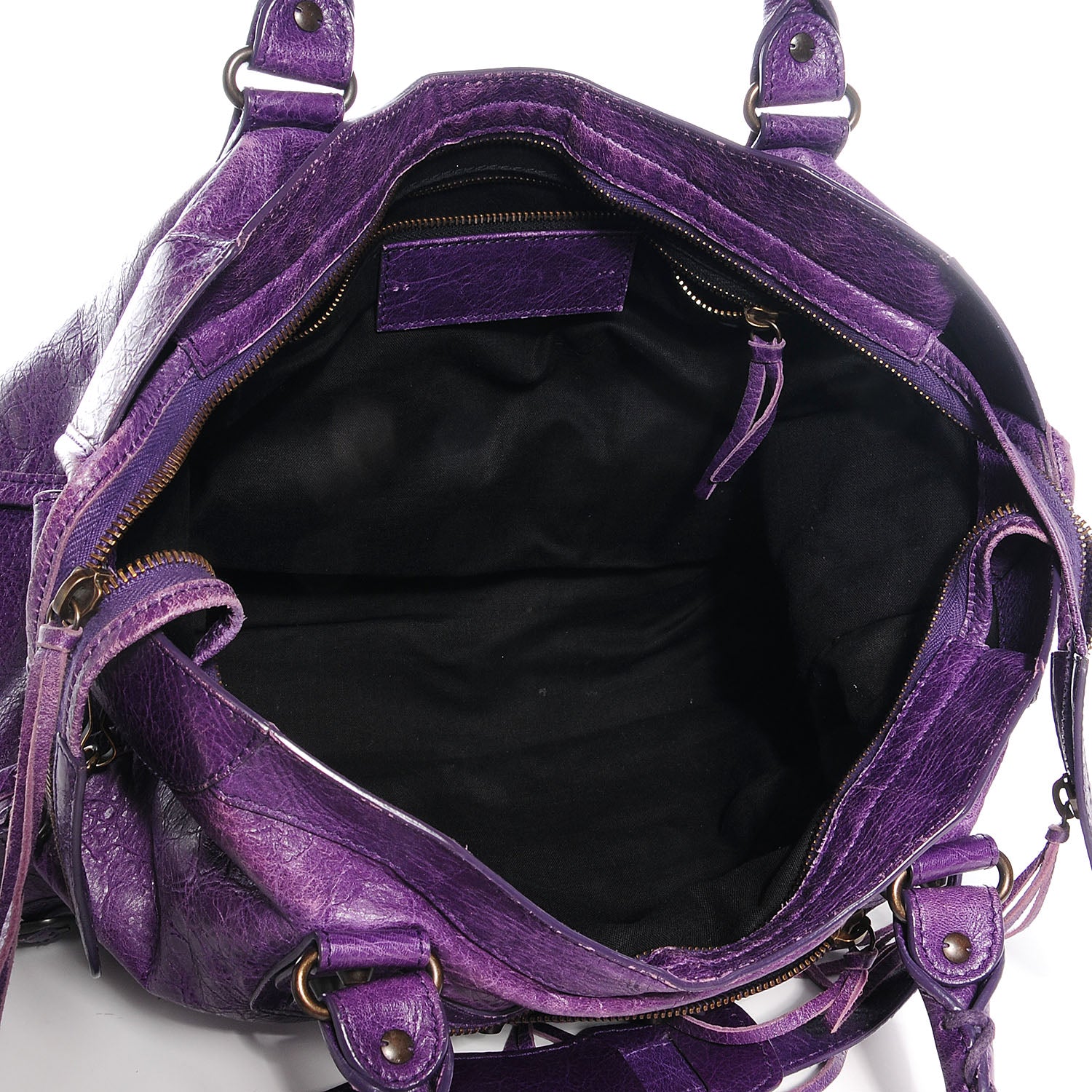 Balenciaga Agneau City Dark Violet 5 of 12
