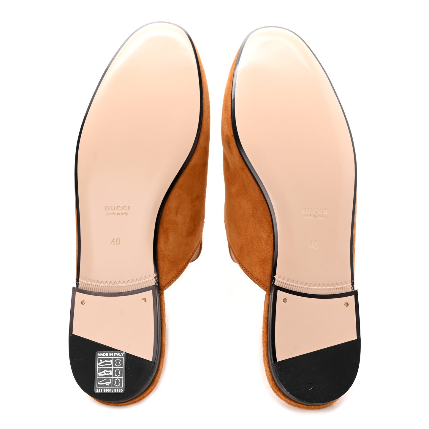 Suede Cachemire Malaga Kid Womens Princetown Slippers 40 Blondie Cognac