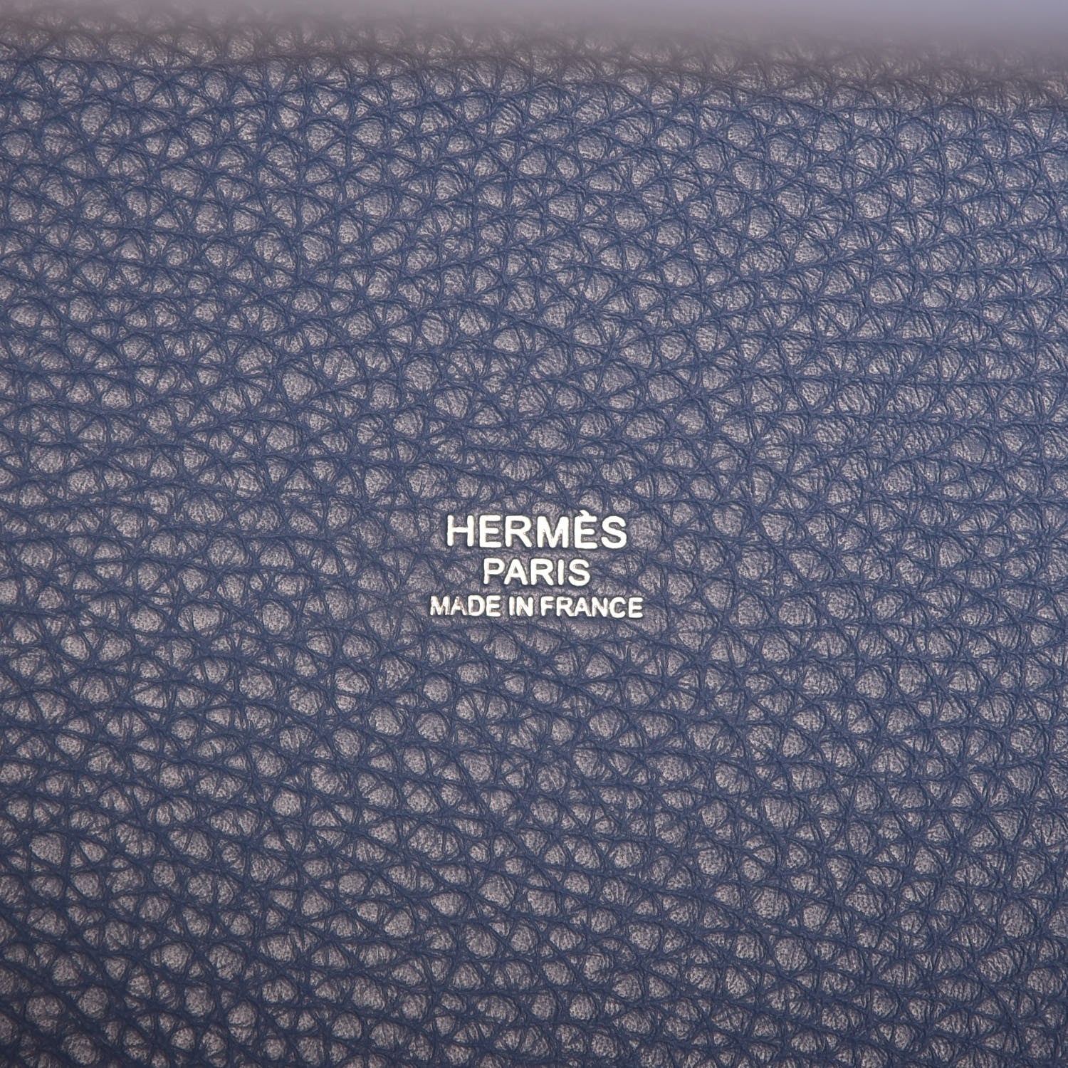 Hermes Taurillon Clemence Picotin Lock 22 MM Bleu Agate 7 of 9