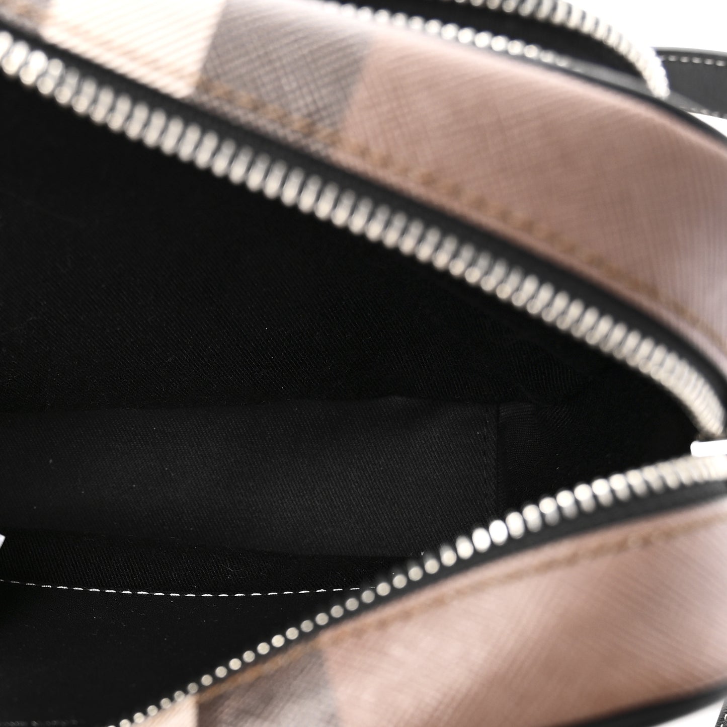 Canvas Check Paddy Messenger Birch Brown