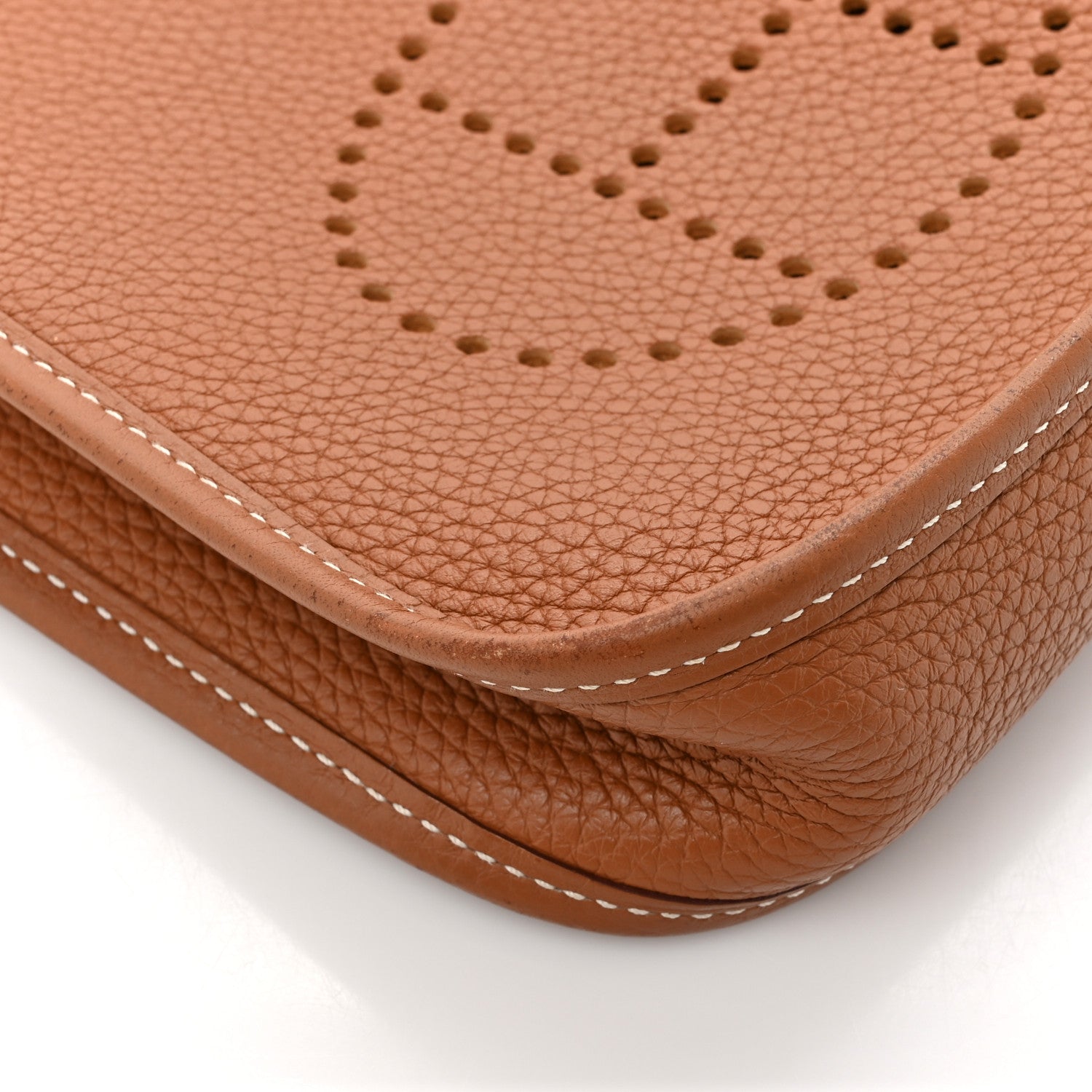 Hermes Taurillon Clemence Amazone Evelyne TPM Gold Cuivre 12 of 21