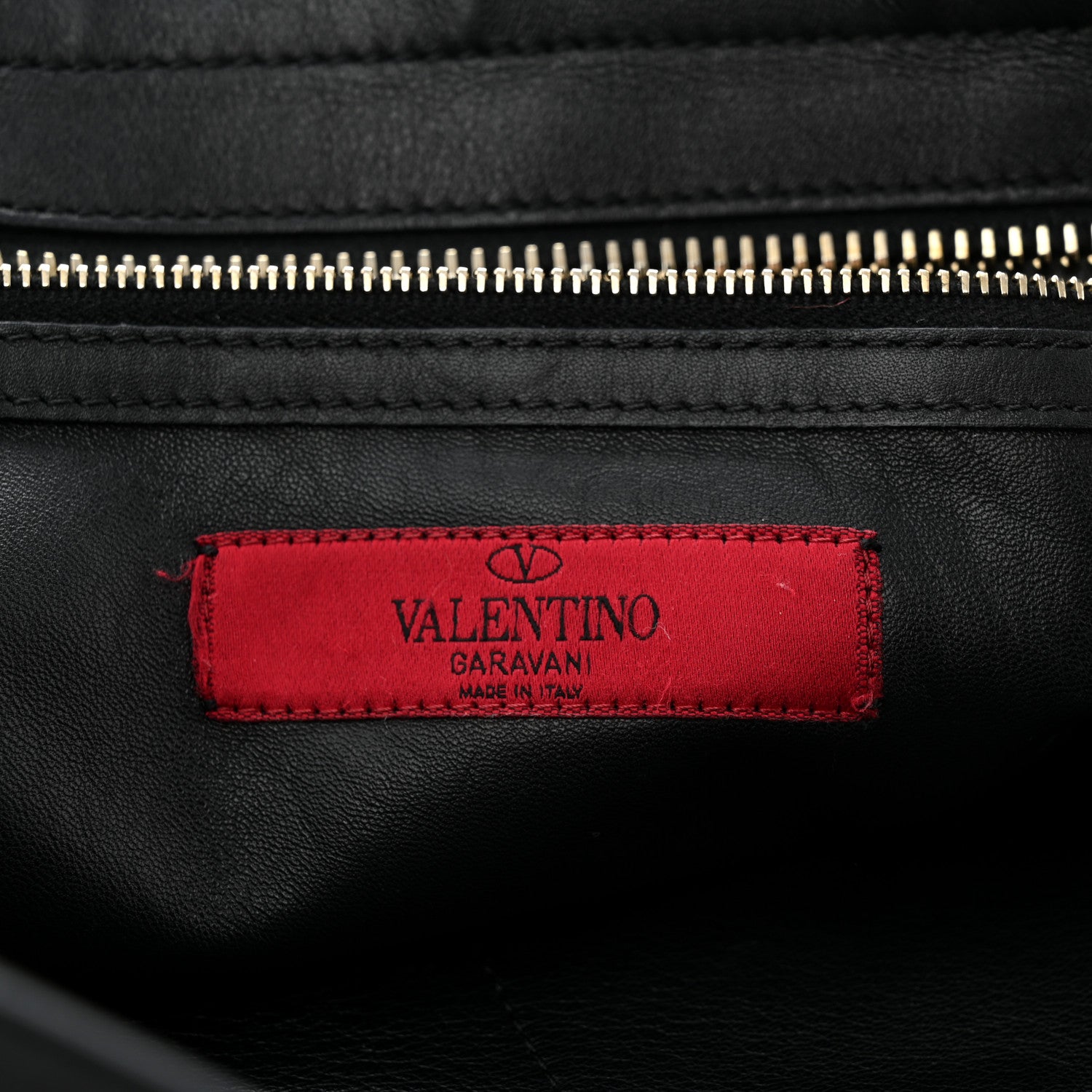 Valentino Garavani Vitello Macro Rockstud Runway Tote Black 6 of 15