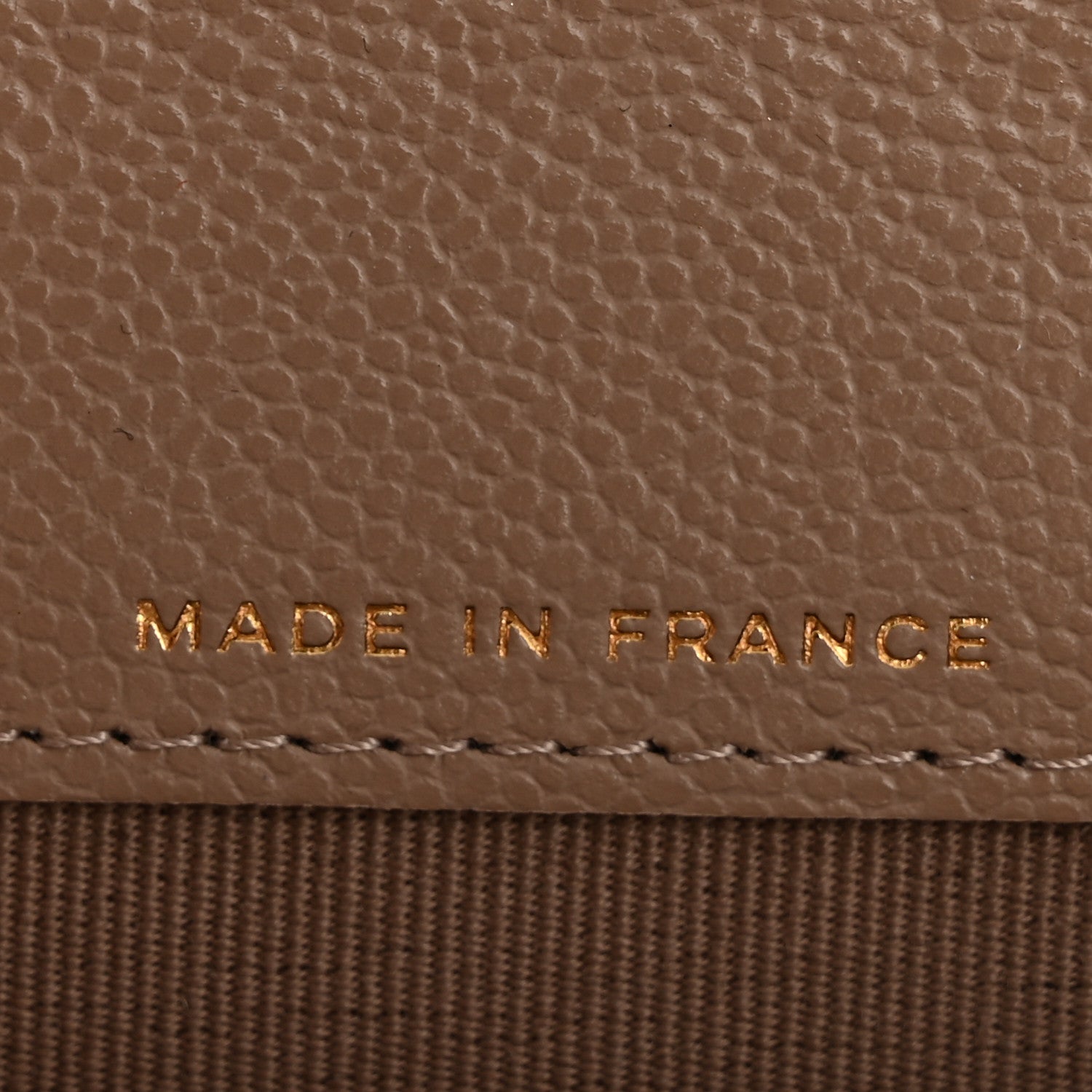 Chanel Caviar Quilted Flap Card Holder Wallet Dark Beige 7 of 9