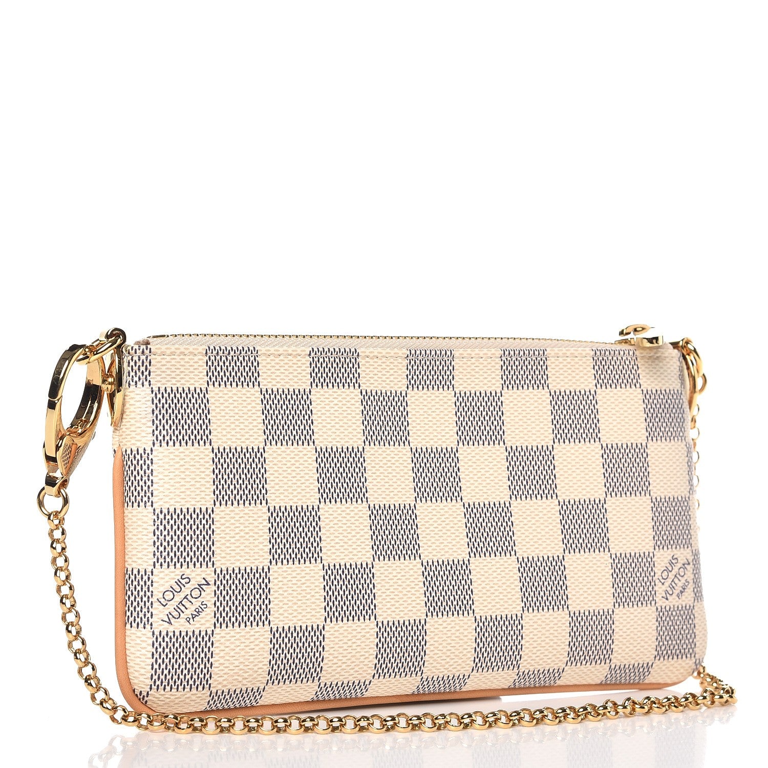 Louis Vuitton Damier Azur Pochette Milla MM 3 of 7