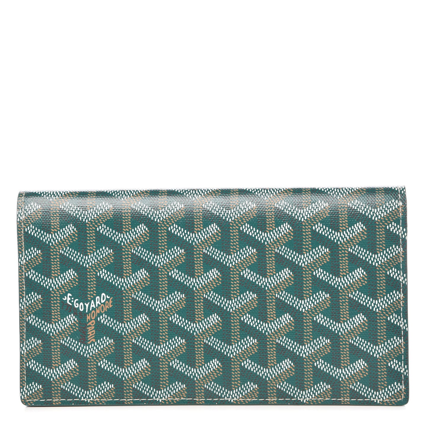 Goyardine Richelieu Wallet Green