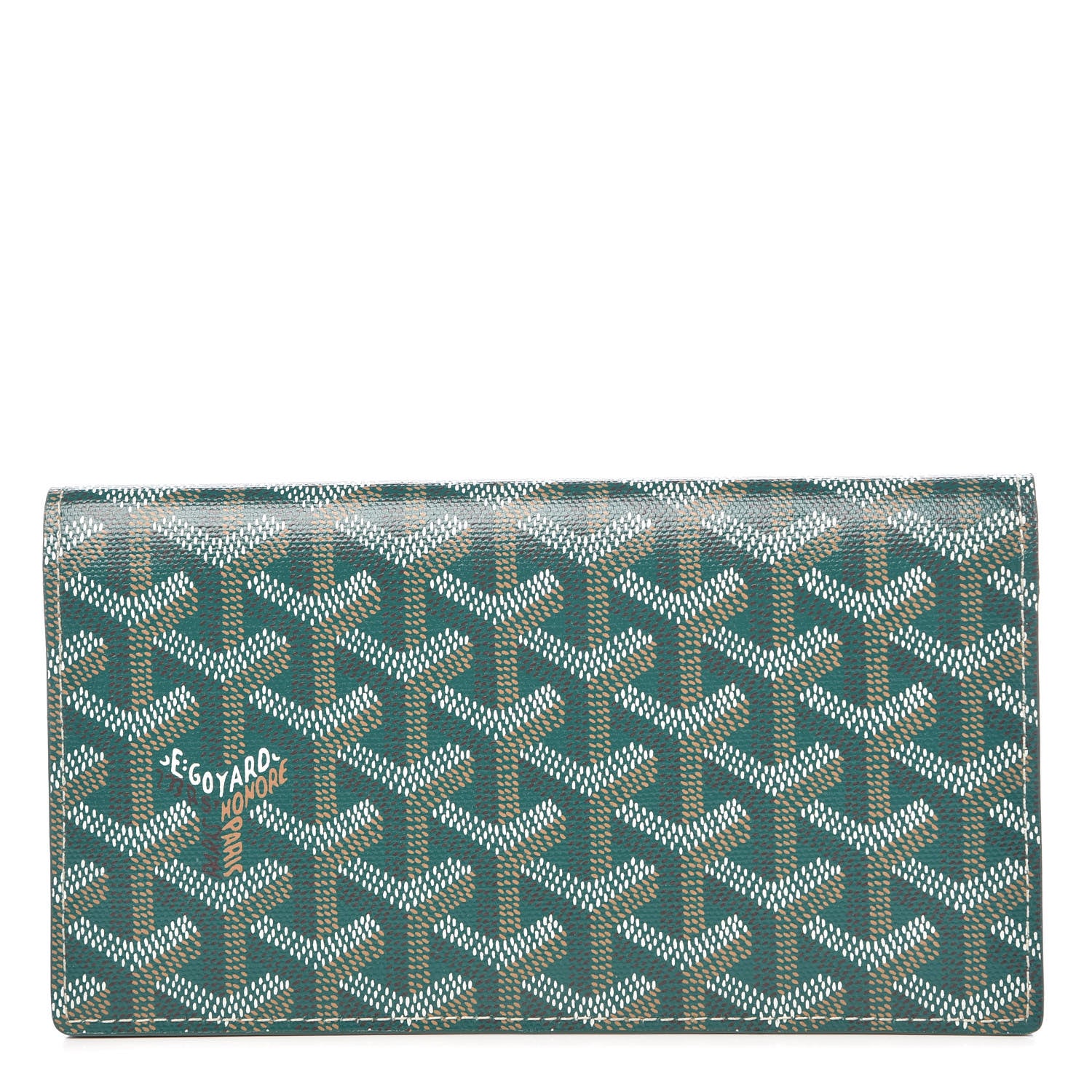 Goyard Goyardine Richelieu Wallet Green 1 of 10