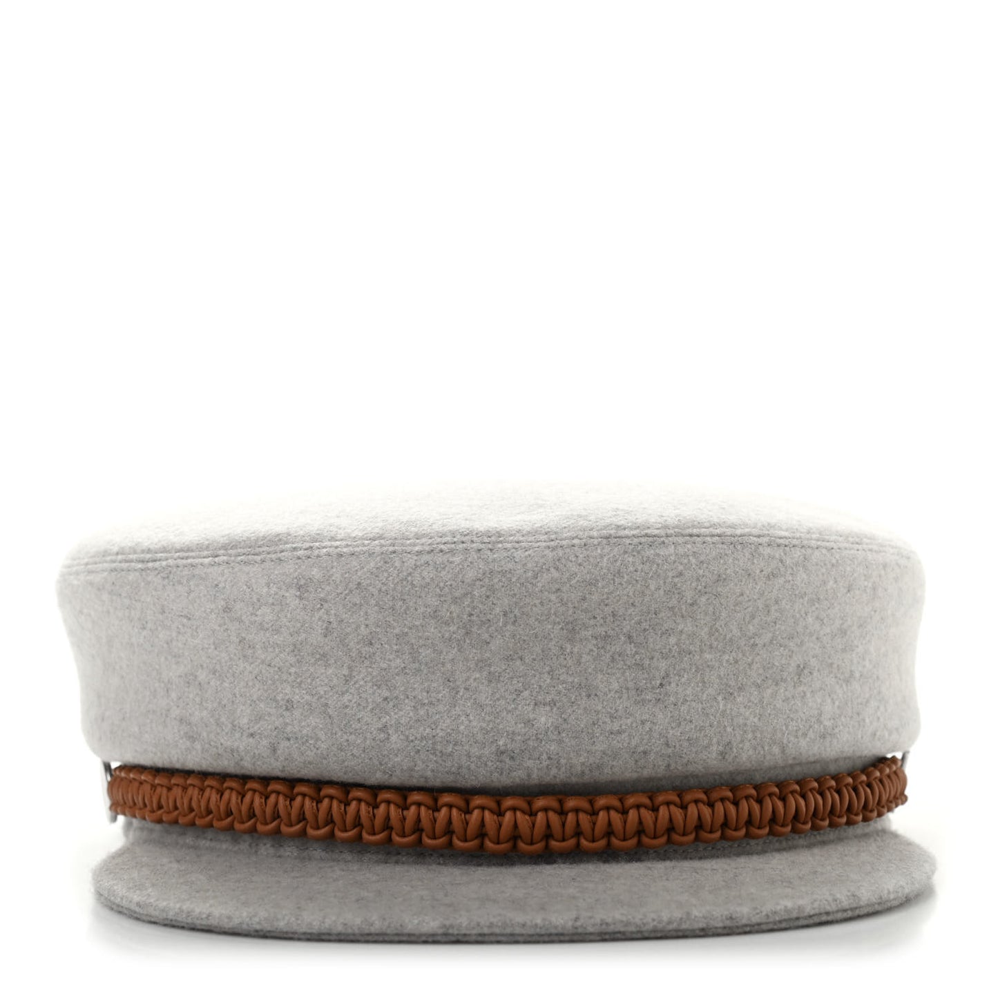 Cashmere Swift Womens Deauville Cap 59 Gris Flanelle Gold