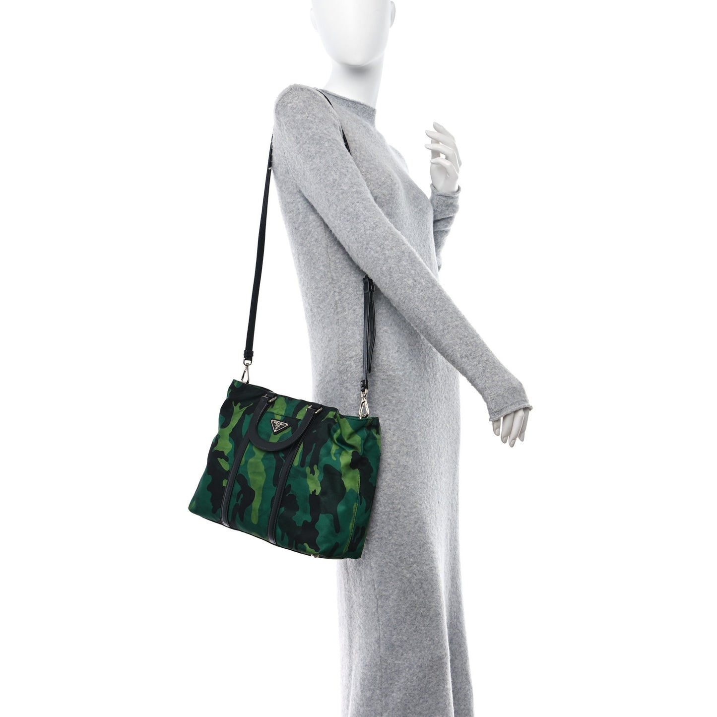 Tessuto Nylon Camouflage Tote Prato