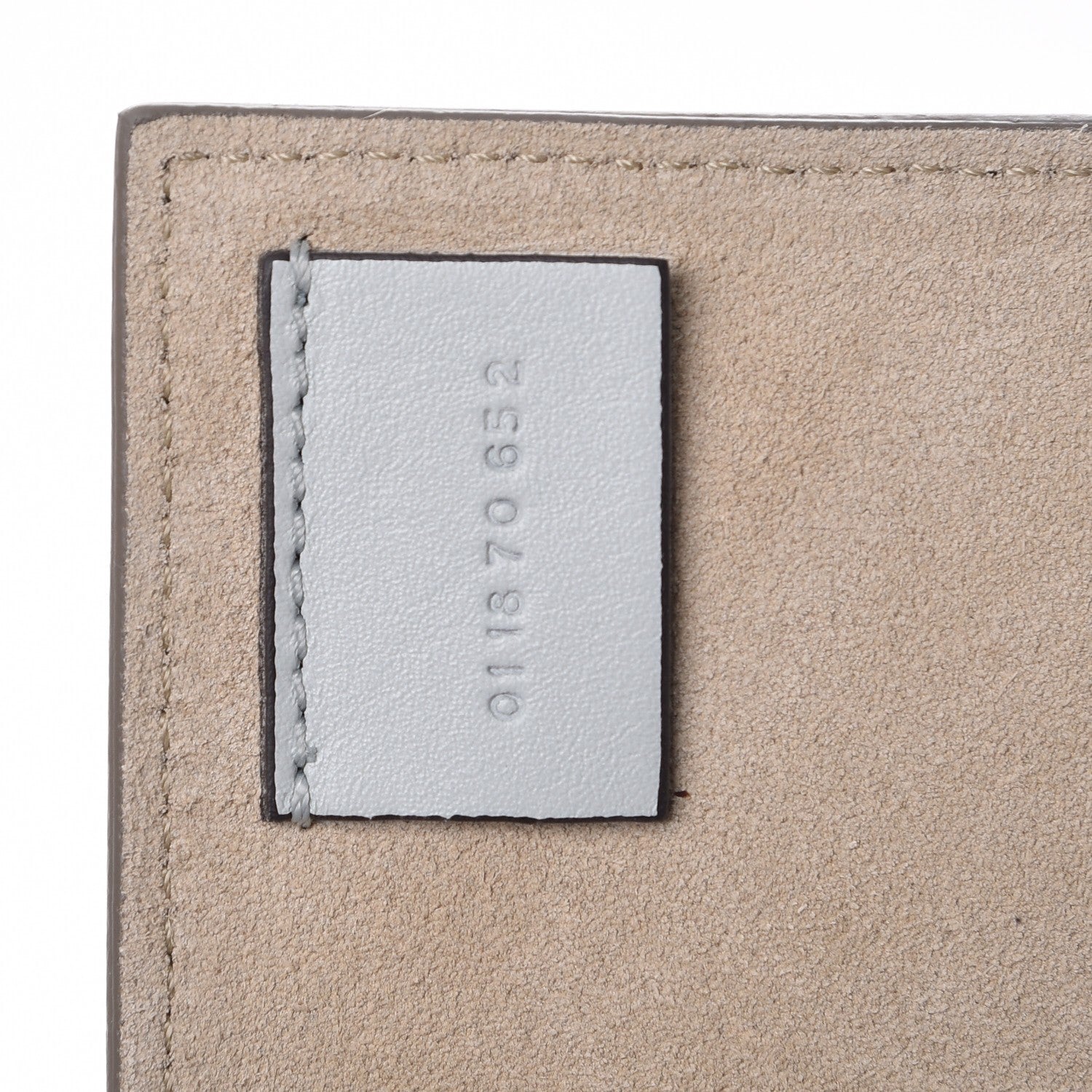 Chloe Calfskin Suede Medium Faye Shoulder Bag Airy Grey 3 of 3