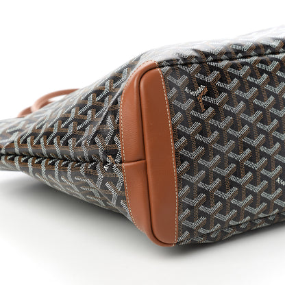 Goyard Goyardine Artois MM Black Gold 6 of 10