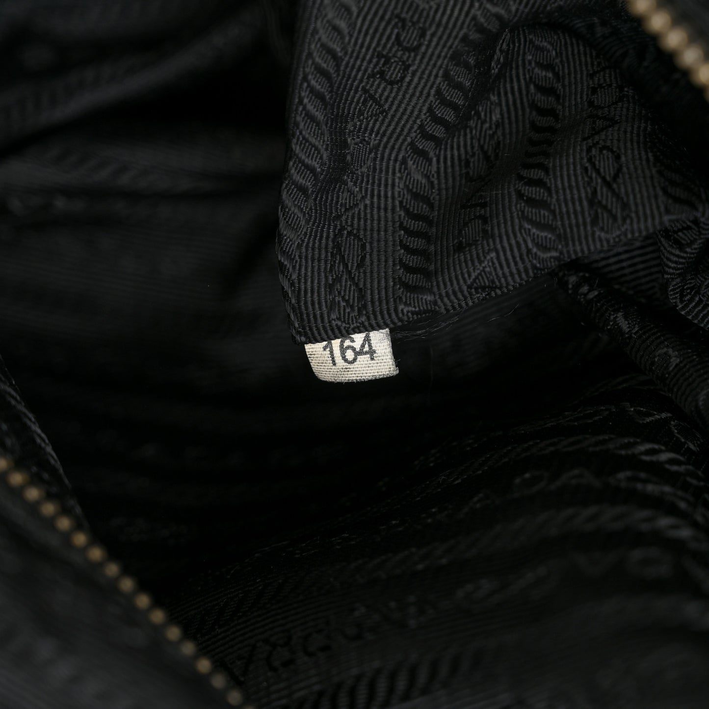 Tessuto Nylon Saffiano Tote Black