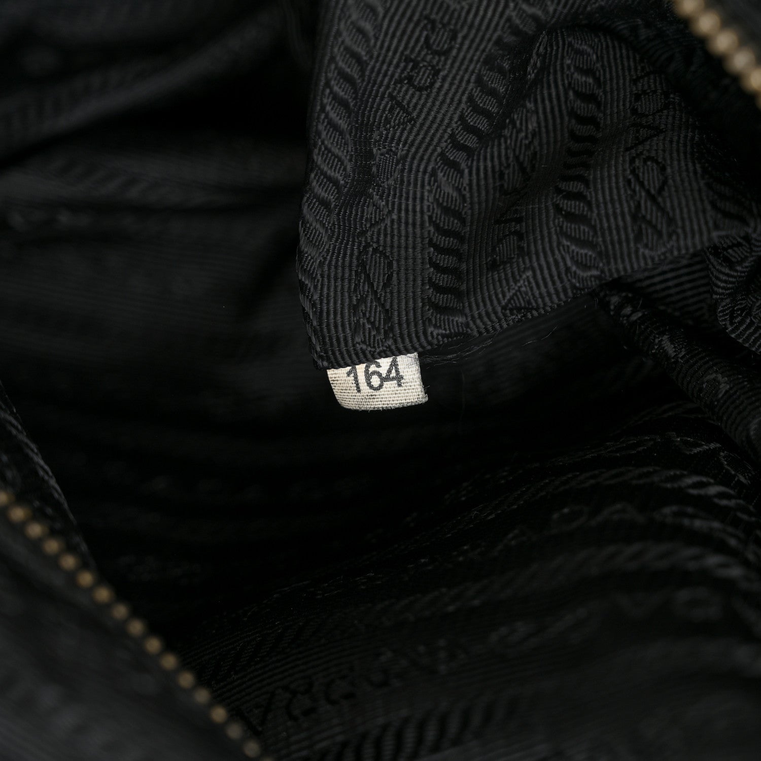 Prada Tessuto Nylon Saffiano Tote Black 4 of 10