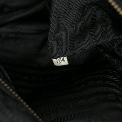 Prada Tessuto Nylon Saffiano Tote Black 4 of 10
