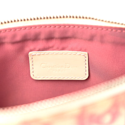 Christian Dior Monogram Mini Saddle Pochette Pink 6 of 9