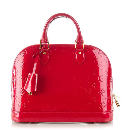 Louis Vuitton Vernis Alma PM Pomme D'Amour 1 of 8