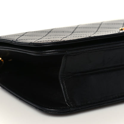 Chanel Lambskin Quilted Small Single Flap Black 8 of 10