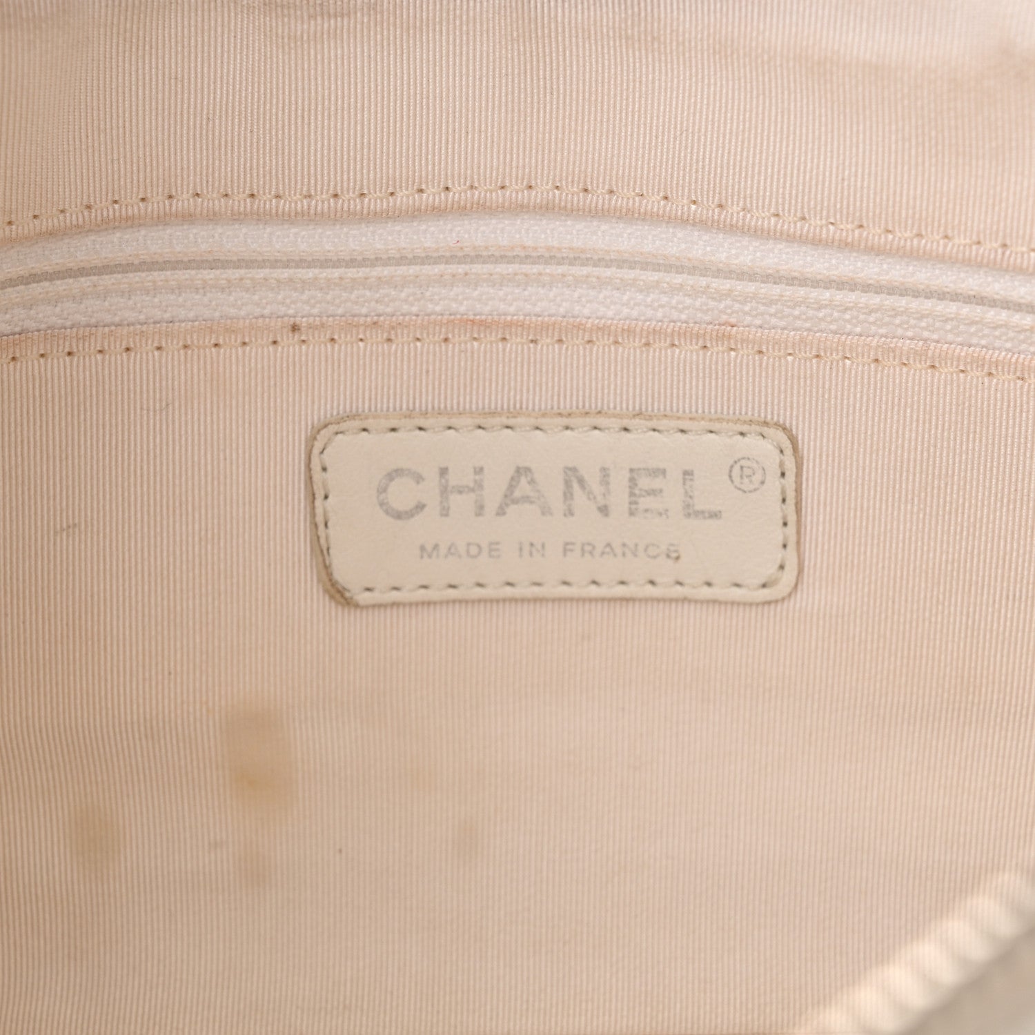 Chanel Caviar Quilted Timeless CC Shoulder Bag White 6 of 22