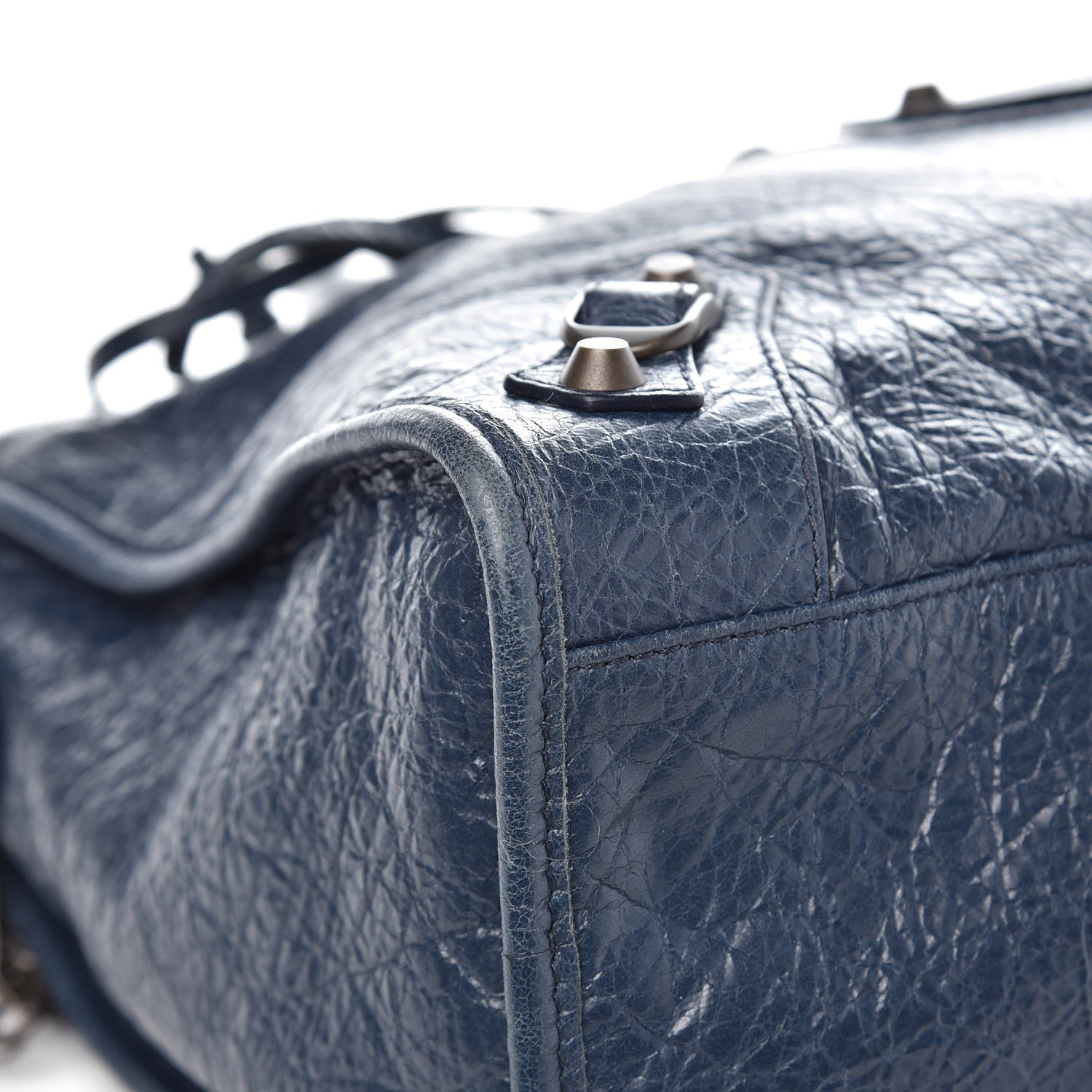 Balenciaga Agneau Classic Hardware City Bleu de Minuit 9 of 11