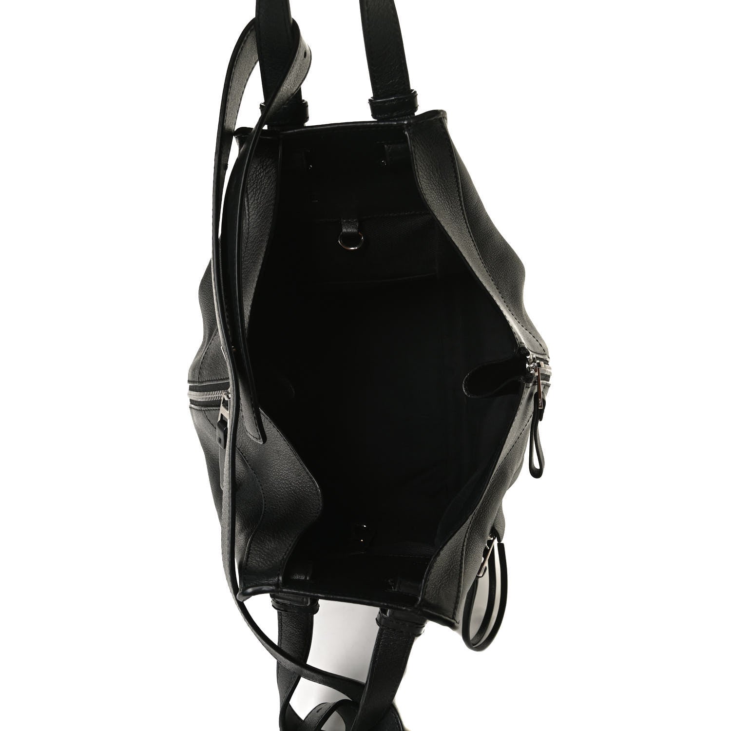Loewe Calfskin Small Hammock Shoulder Bag Black 5 of 15