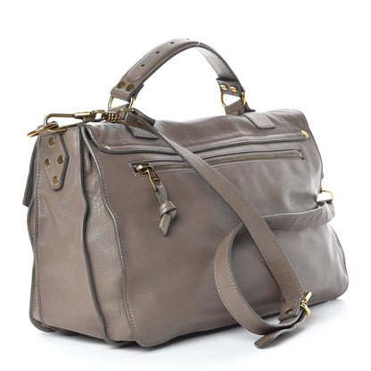 Proenza Schouler Lambskin Medium PS1 Satchel Smoke 3 of 12